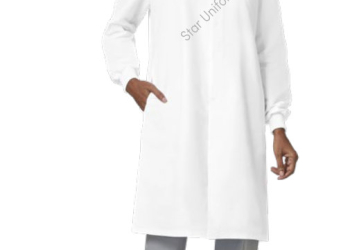 6418 – Reusable Protective Coats With Snap Closure At Neck